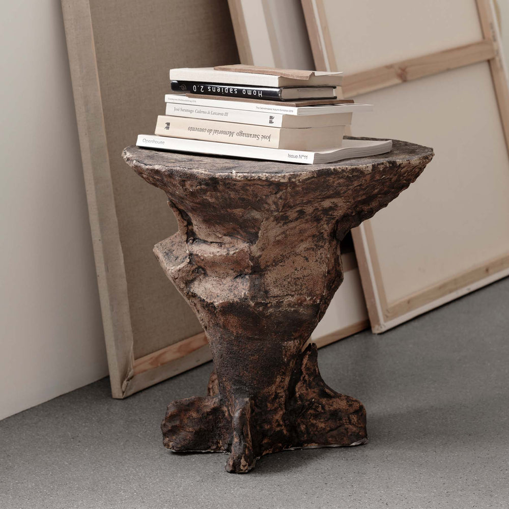 Side tables by ceramicist Gunvor Tangerand