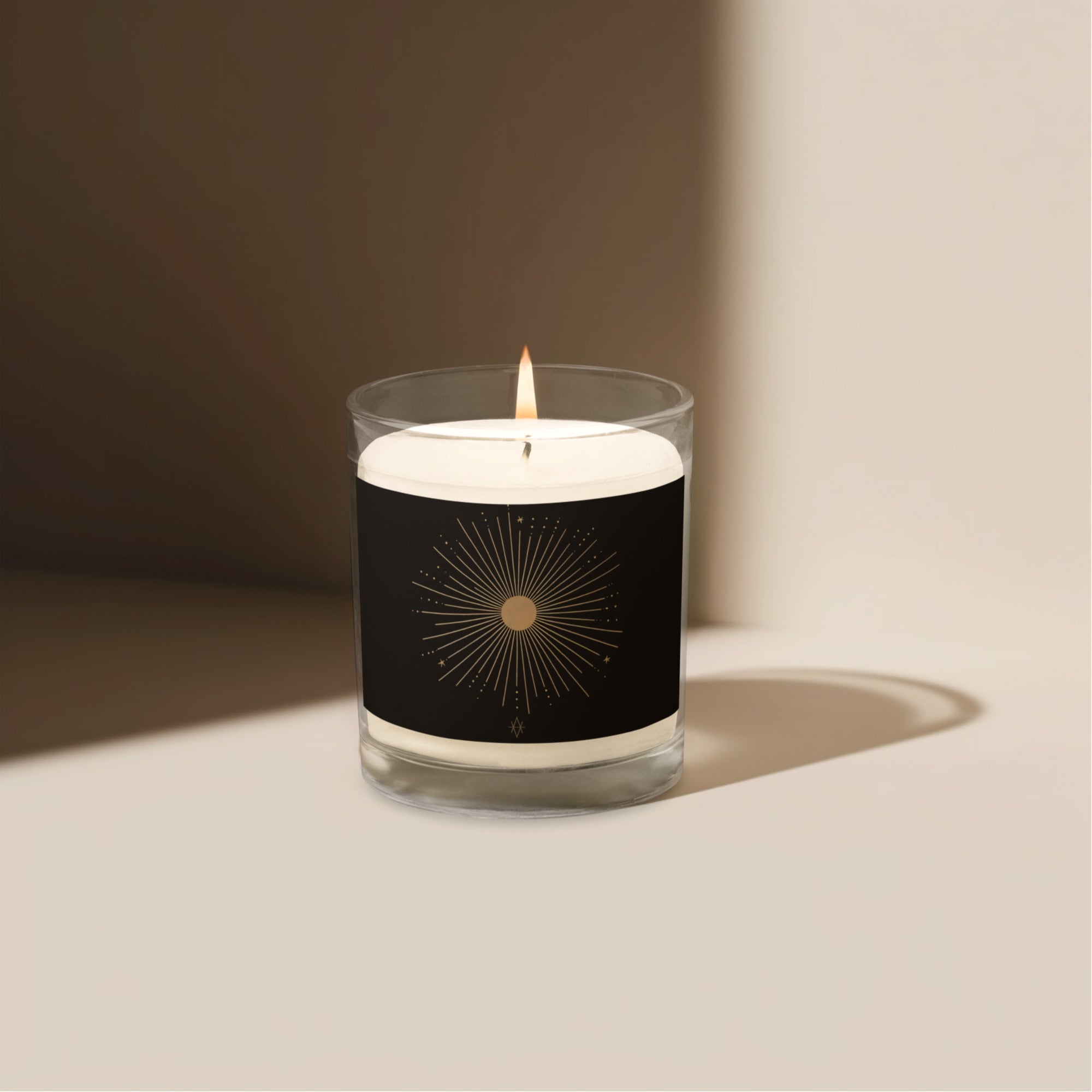 The Sun - Glass jar soy wax candle