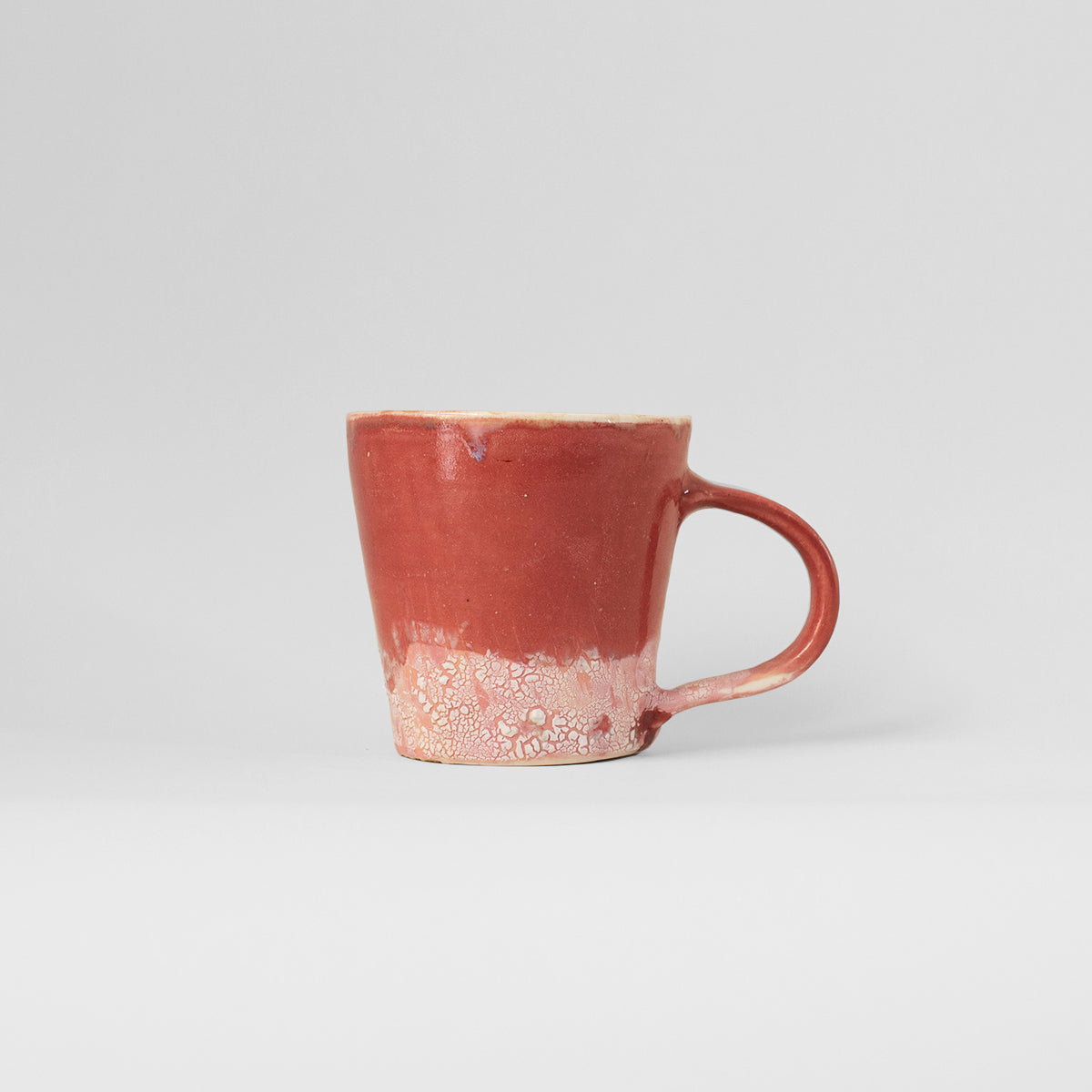 Ceramic handmade mug pink