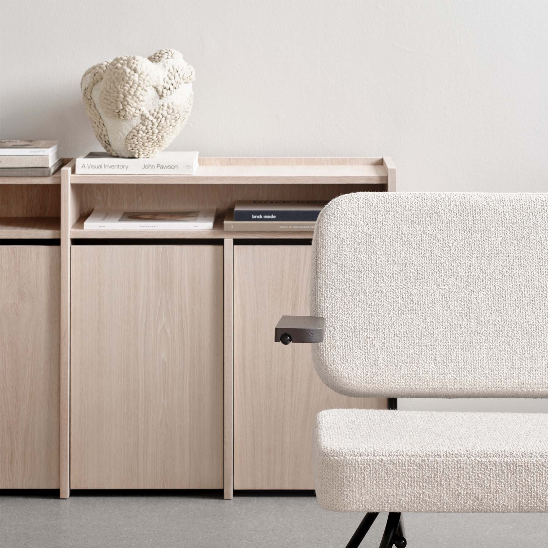 Shelving System Sideboard in natural oak veener